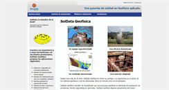Desktop Screenshot of es.geophy.eu
